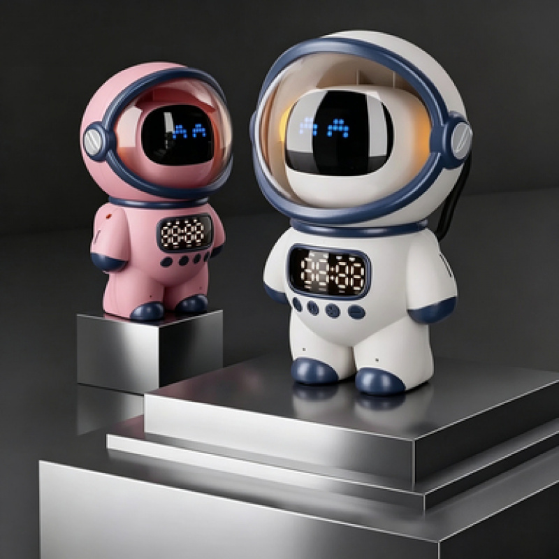 Digital Alarm Clock - Robot Obrolan Suara Pintar AI 2026,