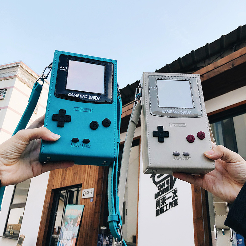 Handheld Game Console - Tas Selempang Mini Unik Berbentuk Konsol