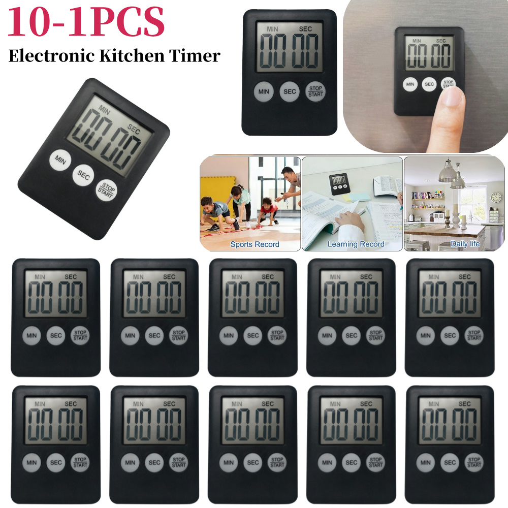 Digital Alarm Clock - Jam Alarm Olahraga Digital Multi-Fungsi Timer