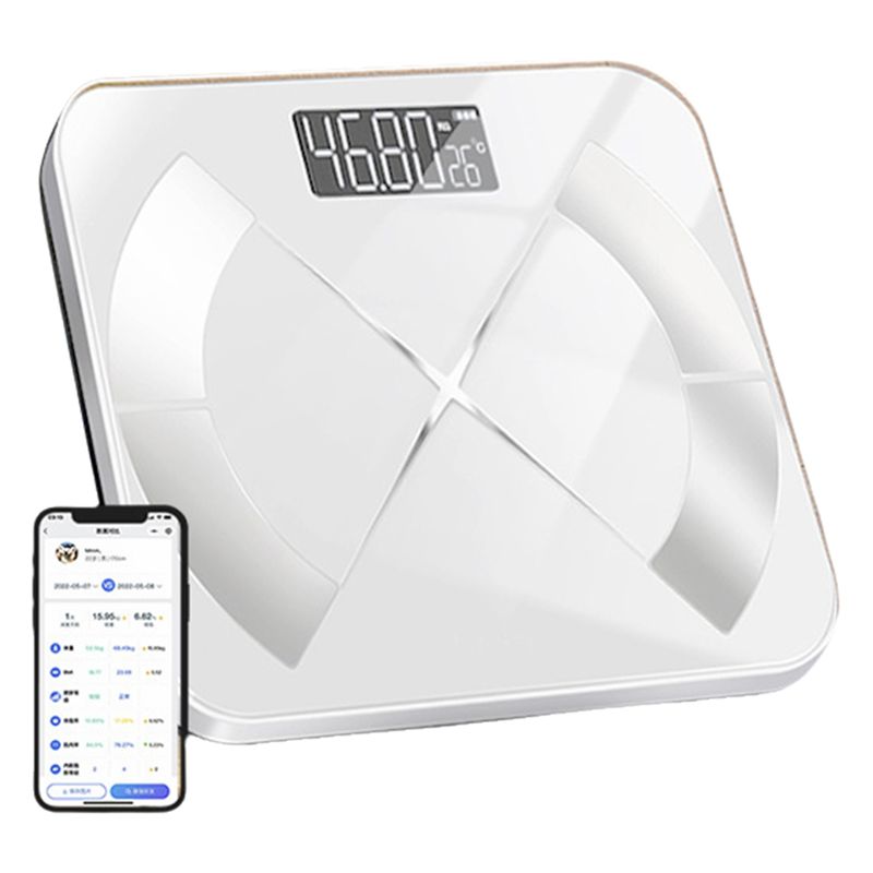 Body Fat Scale Smart - M12K-Timbangan Elektronik Pintar Bluetooth, Timbangan Berat