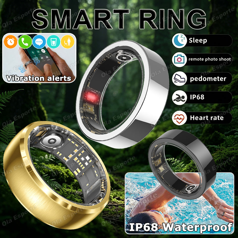 Digital Alarm Clock - Cincin Pintar Pengingat Getaran yang Ditingkatkan,