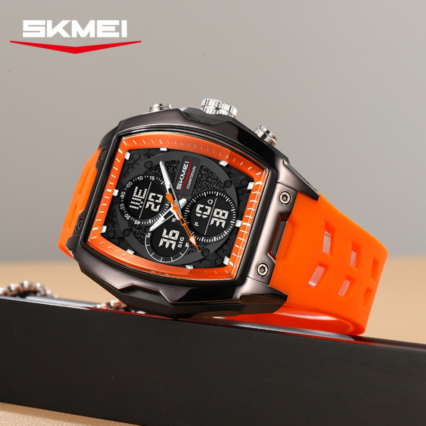 Digital Alarm Clock - 2601 Jam Tangan Digital Elektrik 2