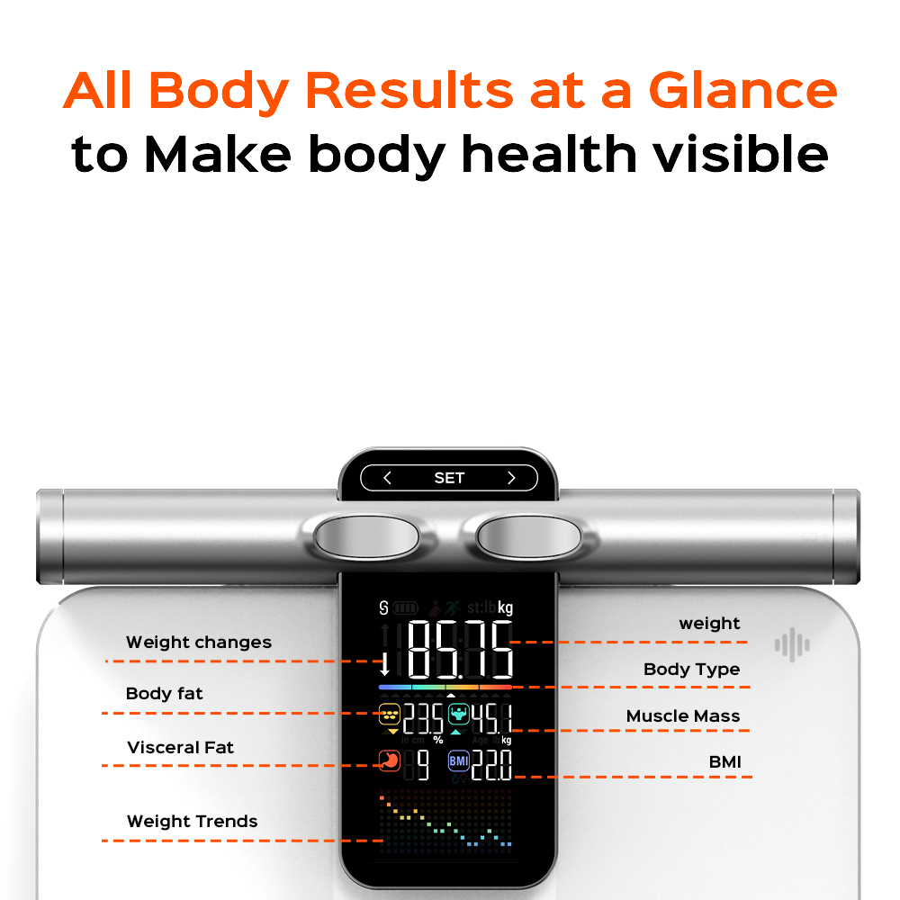 2025 Baru Fungsi Pengukuran Of - Body Fat Scale Smart ulasan dan harga