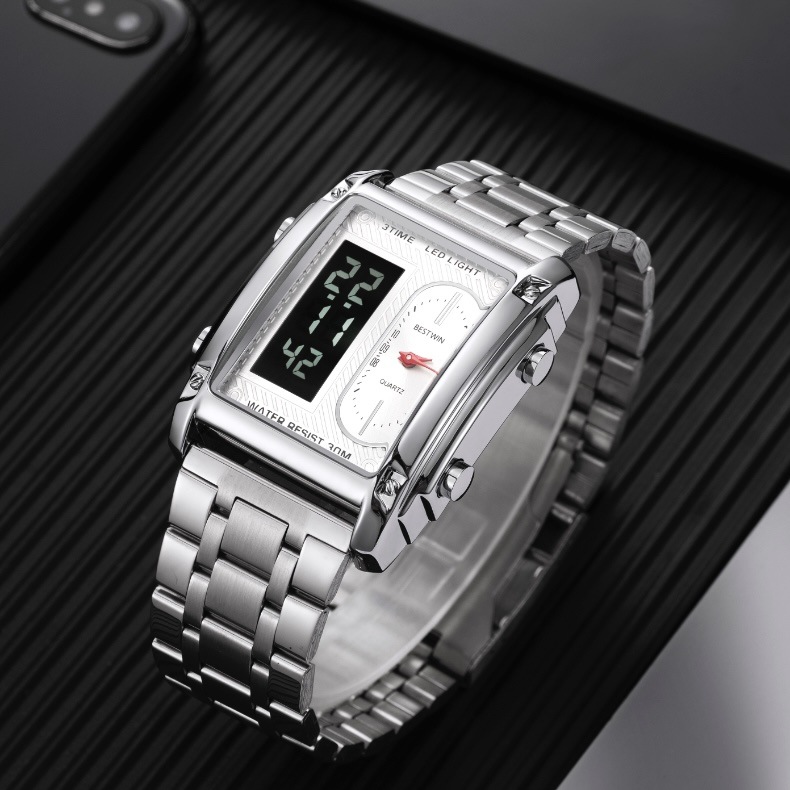 Jam Tangan Digital Sport Pria  - Digital Alarm Clock ulasan dan harga
