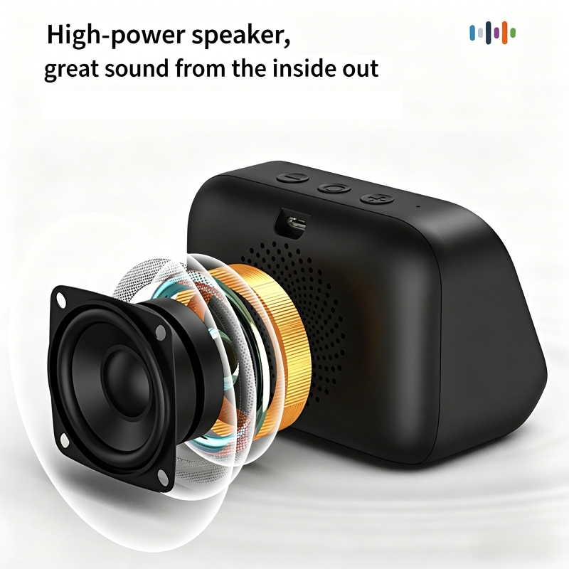 Speaker Bluetooth Asisten Suar - Digital Alarm Clock ulasan dan harga