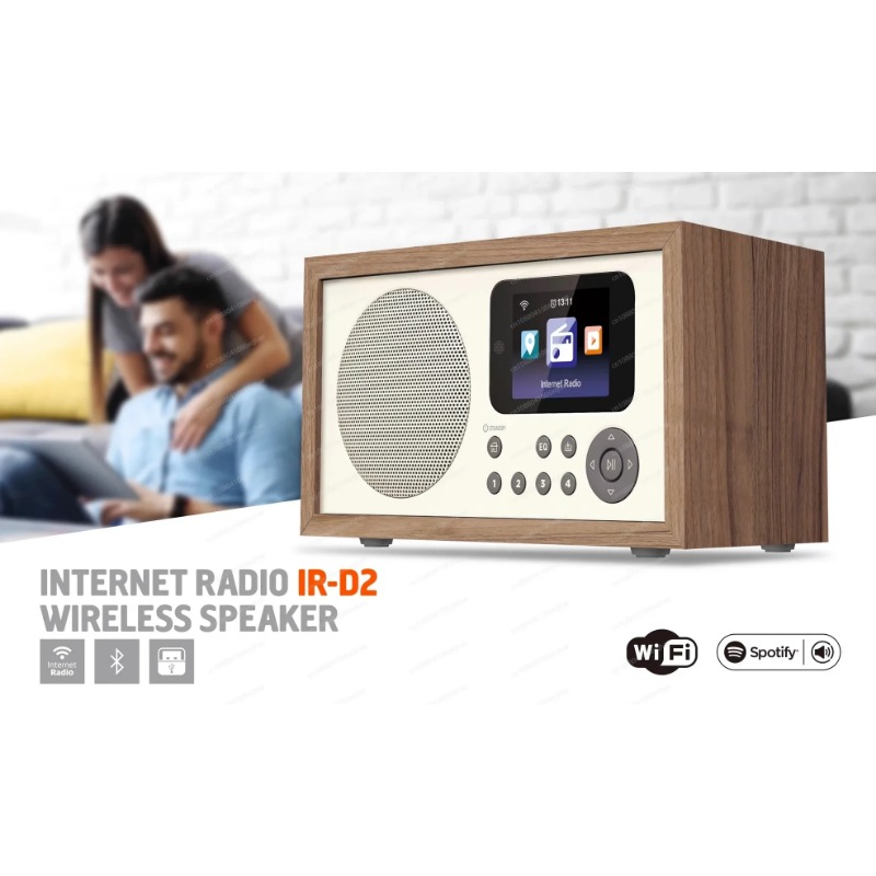 Jam Speaker Bluetooth 5.0 Kayu - Digital Alarm Clock ulasan dan harga