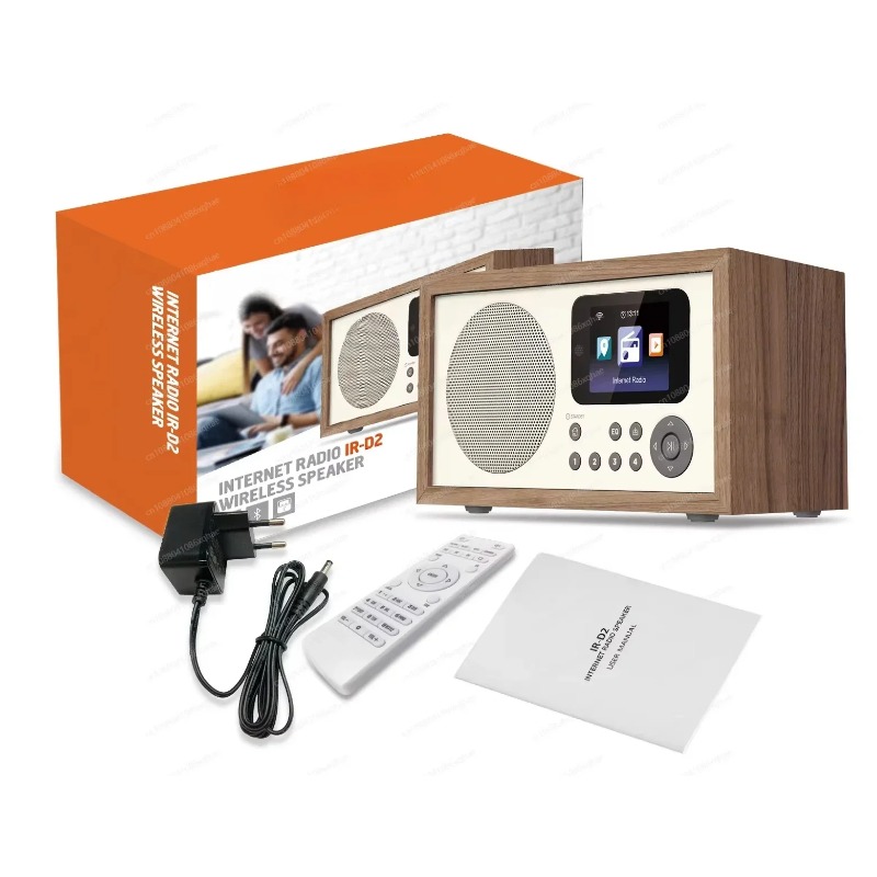 Jam Speaker Bluetooth 5.0 Kayu - Digital Alarm Clock ulasan dan harga