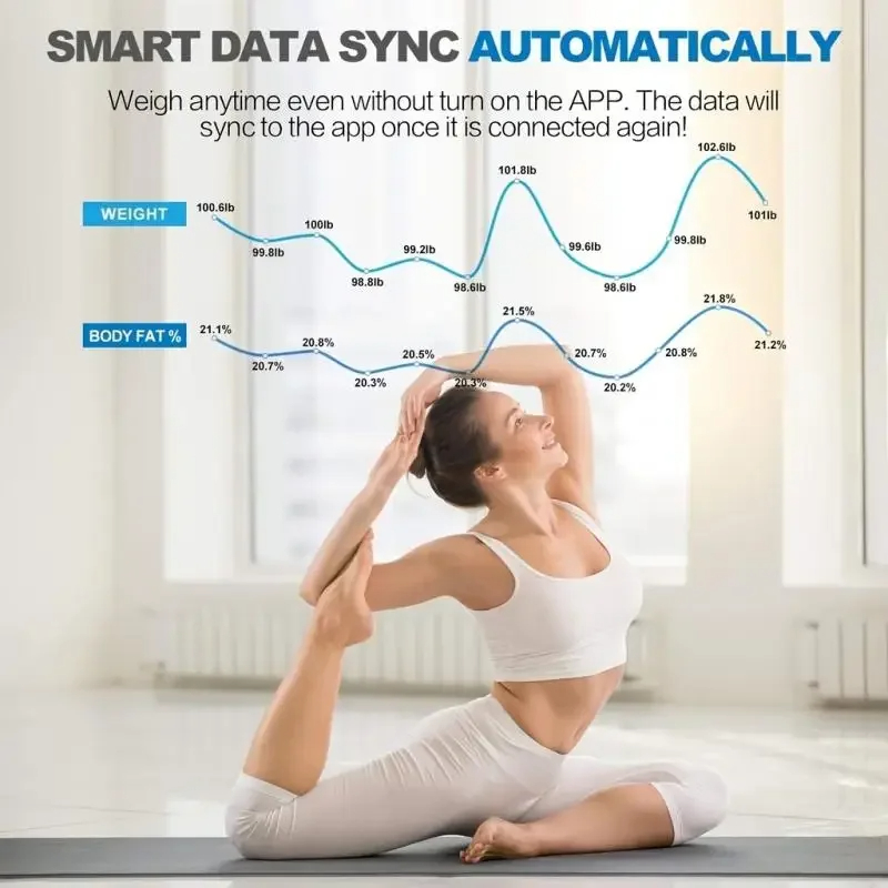 Timbangan berat badan Digital  - Body Fat Scale Smart ulasan dan harga