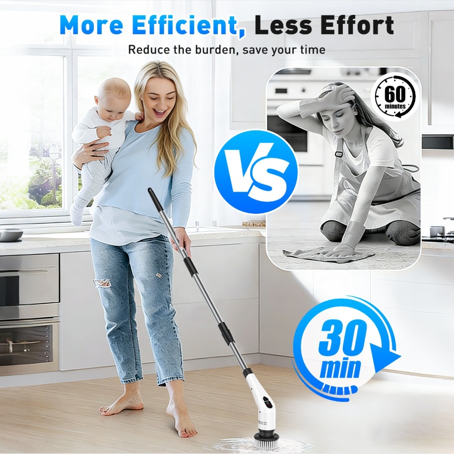 TINSOL 12 in 1 Sikat Pembersih - Kitchen Electronics Gadgets ulasan dan harga