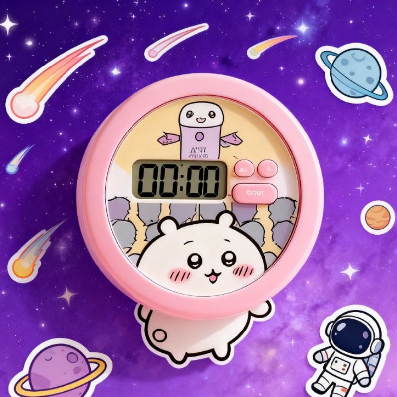 Jam alarm pelajar Chiikawa dap - Digital Alarm Clock ulasan dan harga