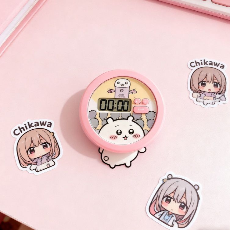 Jam alarm pelajar Chiikawa dap - Digital Alarm Clock ulasan dan harga