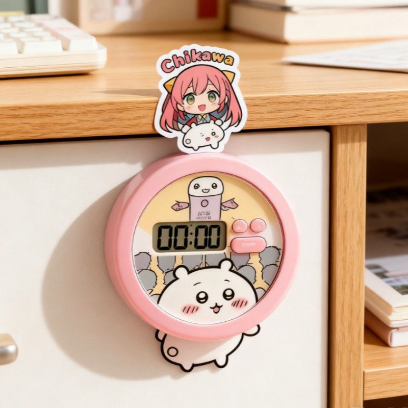 Jam alarm pelajar Chiikawa dap - Digital Alarm Clock ulasan dan harga