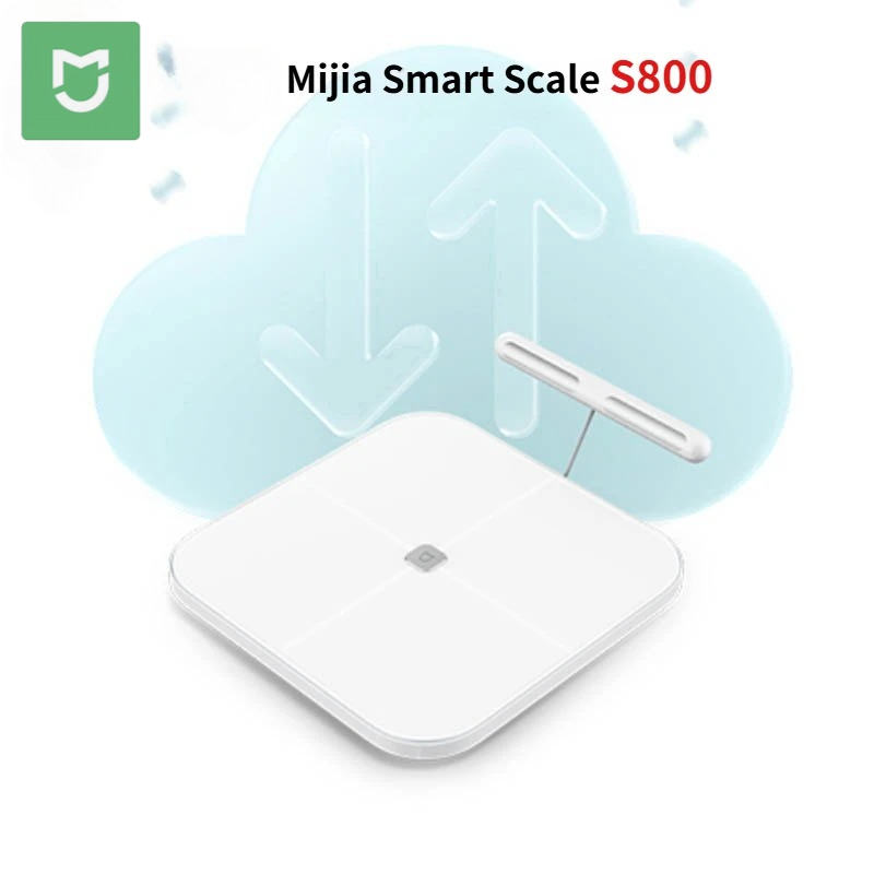 Timbangan Pintar Mijia S800 8- - Body Fat Scale Smart ulasan dan harga