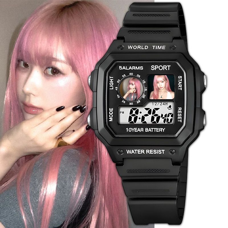 Jam Tangan Digital Elektronik  - Digital Alarm Clock ulasan dan harga