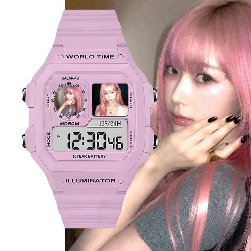 Jam Tangan Digital Elektronik  - Digital Alarm Clock ulasan dan harga