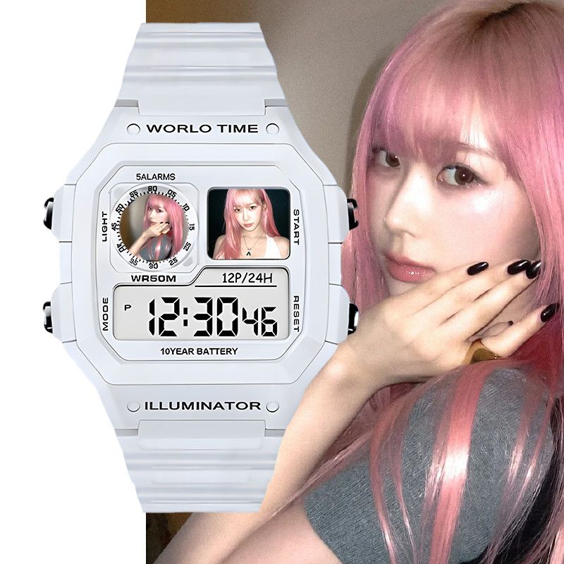 Jam Tangan Digital Elektronik  - Digital Alarm Clock ulasan dan harga