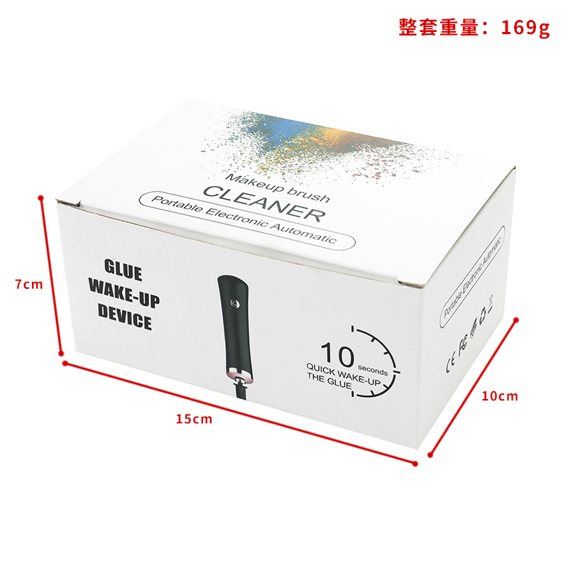 Pengaduk lem bulu mata elektri - Digital Alarm Clock ulasan dan harga