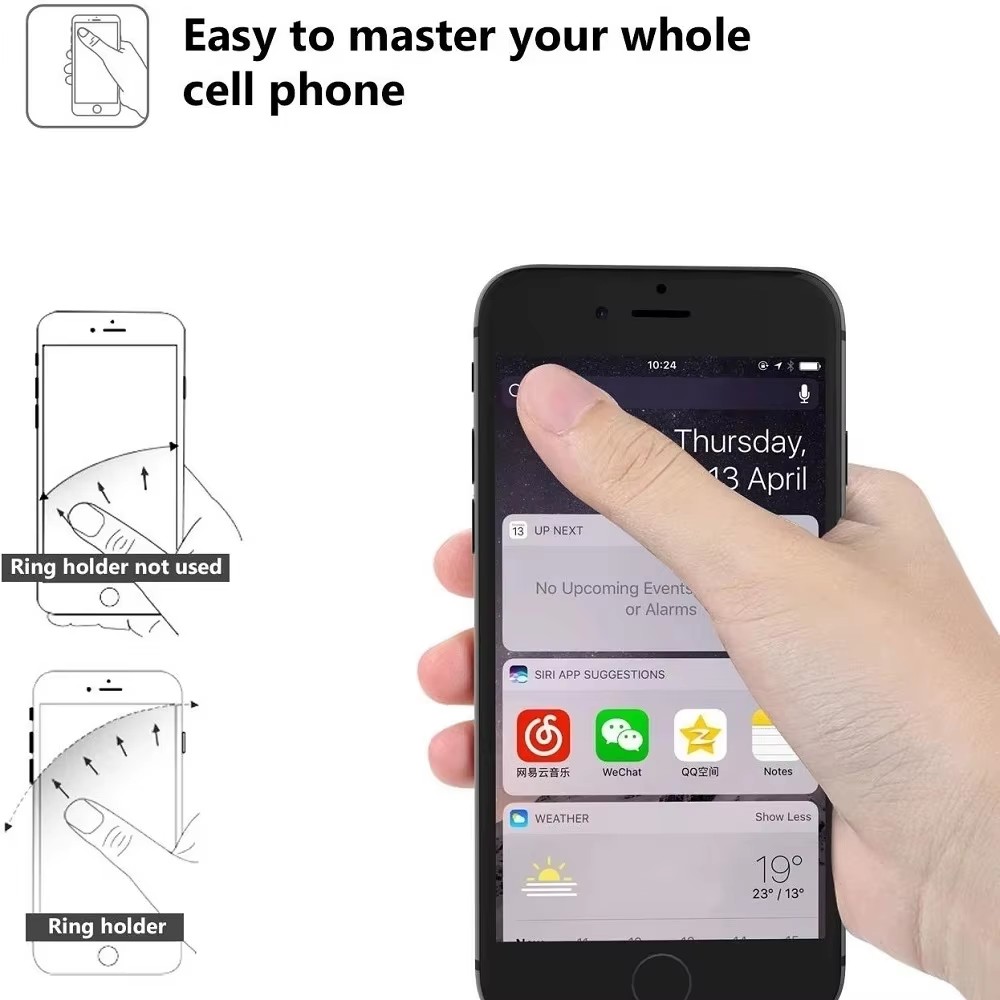 Penyangga Ponsel Cincin Jari u - Mobile Electronics Gadgets ulasan dan harga