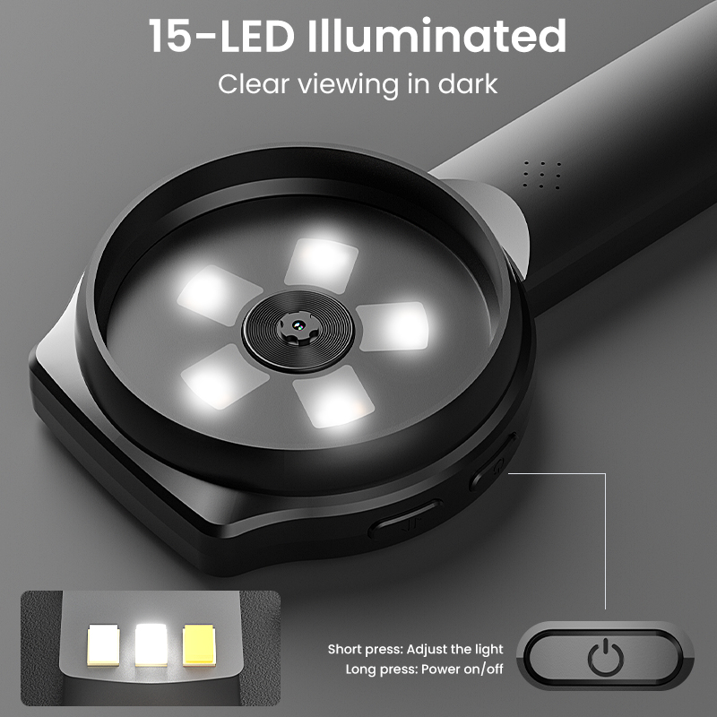Mikroskop Digital HD Layar 2.8 - Digital Magnifier Reading ulasan dan harga