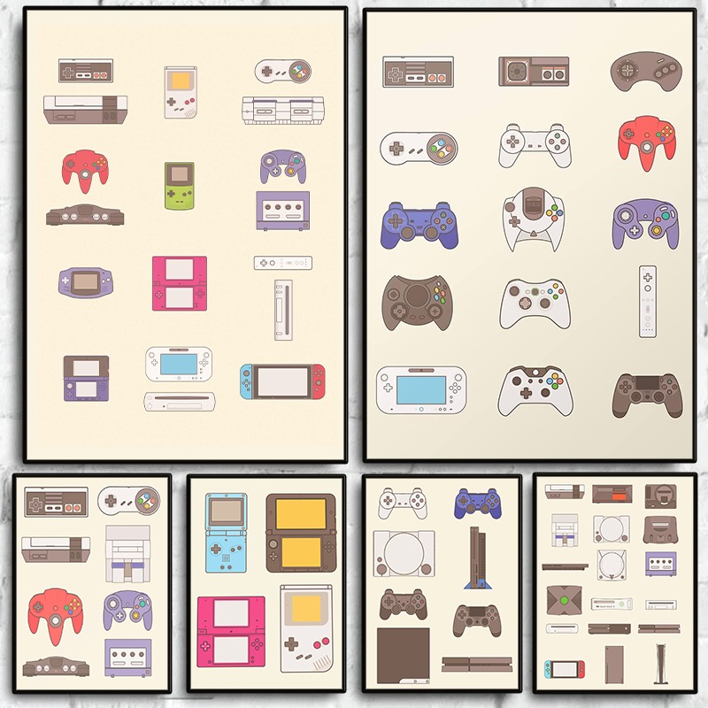 Poster Evolusi Perangkat Gengg - Handheld Game Console ulasan dan harga