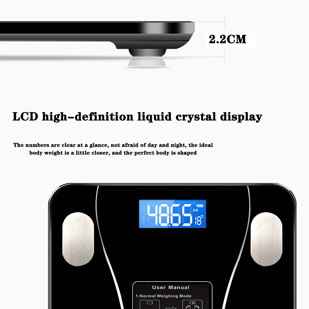 Timbangan Lemak Tubuh Digital  - Body Fat Scale Smart ulasan dan harga