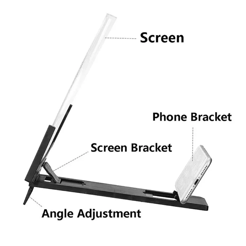 Penguat Layar Ponsel 14 Inci,  - Digital Magnifier Reading ulasan dan harga